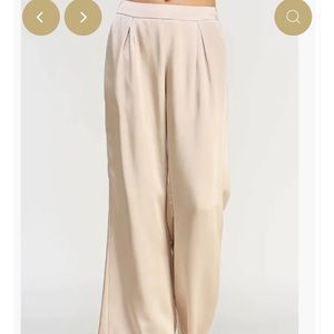 Strut and bolt wide leg pant